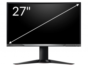 Lenovo Y27F 65BFGAC1EU Gaming ívelt FullHD Monitor 27 