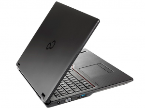 Fujitsu Lifebook E458 15.6 FHD IPS, Intel® Core™ i5 Processzor-7200U, 8GB, 1TB HDD, Dos, fekete notebook