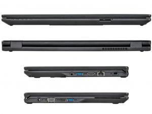 Fujitsu Lifebook E548 14 FHD IPS, Intel® Core™ i5 Processzor-8250U, 8GB, 256GB SSD, Win10Pro, fekete használt notebook