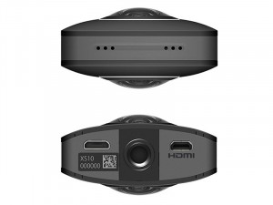 Ricoh Theta S 360 fekete videokamera