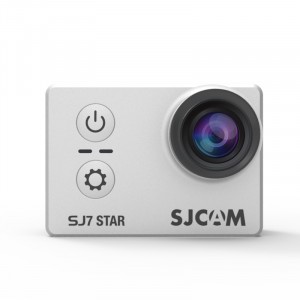 SJCAM SJ7 Star sportkamera - Ezüst - vízálló tokkal