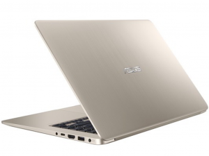 Asus VivoBook S510UN-BR247 15.6 HD, Intel® Core™ i3 Processzor-7100U, 4GB, 1TB HDD, NVIDIA GeForce MX150 - 2GB, linux, arany notebook