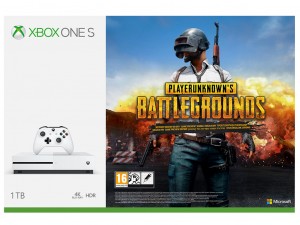 Mircosoft Xbox One S (Slim) 1TB konzolcsomag + PlayerUnknown´s Battleground (PUBG) Játékszoftverrel