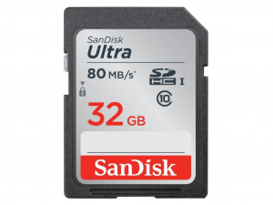 Sandisk 32 GB SD ( SDHC Class 10 ) Ultra UHS-1 Memóriakártya