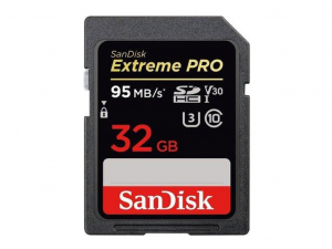 Sandisk 32GB SD ( SDHC UHS-I ) Extreme Pro Memóriakártya