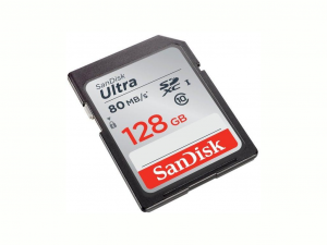 Sandisk 128GB SD ( SDXC Class 10 ) Ultra UHS-I Memóriakártya