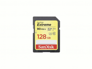 Sandisk 128GB SD ( SDXC UHS-I U3 ) Extreme Memóriakártya