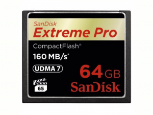 Sandisk 64GB CompactFlash Extreme Pro Memóriakártya 