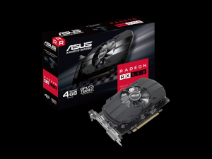 Asus PCIe AMD RX 550 PH 4GB GDDR5 - Radeon PH-RX550-4G-M7 - Videokártya
