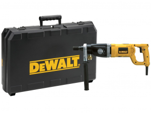 DeWALT D21583K-QS 1910 W-os, 3-sebességes, nagyteljesítményű vizes/száraz gyémántfúrógép kofferben