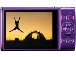 Canon IXUS 285 HS lila digitális fényképezőgép Essential kit - DCC-1350 tok + 8GB SD kártya