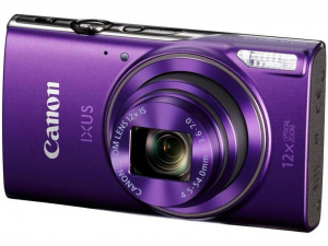 Canon IXUS 285 HS lila digitális fényképezőgép Essential kit - DCC-1350 tok + 8GB SD kártya