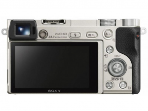 Sony Alpha 6000 ezüst fényképezőgép + 16-50mm objektív