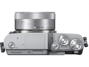 Panasonic Lumix G DC-GX800KEGS + 12-32mm ezüst digitális fényképezőgép