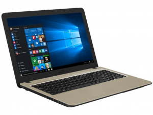 Asus VivoBook X540NA-GQ139T 15.6 HD, Intel® Quad Core™ N3450, 4GB, 500GB HDD, Intel® HD Graphics 500, Win10, csokoládébarna notebook