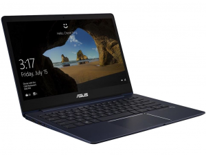 Asus Zenbook 13 13.3 FHD IPS, Intel® Core™ i5 -8250U, 8GB, 256GB SSD, Intel® UHD Graphics 620, Win10, kék notebook