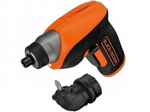 Black & Decker CS3652LC-XK 3,6V Li-Ion marokcsavarozó jobbos sarokcsavarozó feltéttel
