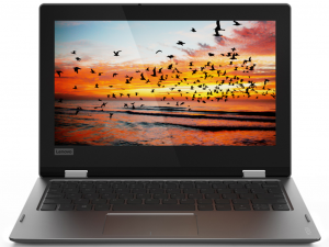 Lenovo Ideapad Yoga 330-11IGM 11.6 HD Touch, Intel® Quad Core™ N4100 QC, 4GB, 64 eMMC, Win10, fekete notebook