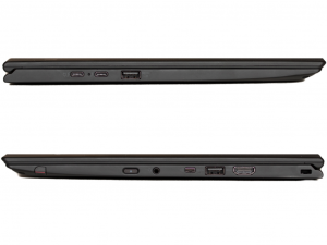 Lenovo Thinkpad X1 Yoga 3 14 WQHD Touch, Intel® Core™ i7 Processzor-8550U, 8GB, 256GB SSD, WWAN, Win10P, fekete notebook