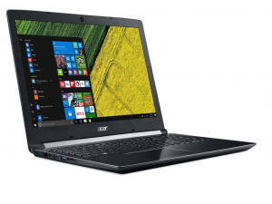 Acer Aspire 5 A515-51G-33A3 - Endless - Fekete 15,6 HD, Intel® Core™ i3-7020U, 4GB, 1TB HDD, NVIDIA® GeForce® MX130 2GB, Endless
