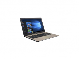 Asus VivoBook X540MA-GQ157T - Windows® 10 - barna fekete 15,6 HD, Intel® Celeron® Dual Core™ N4000, 4GB, 128GB SSD, Intel® UHD Graphics 600, Windows® 10 csokoládé fekete laptop