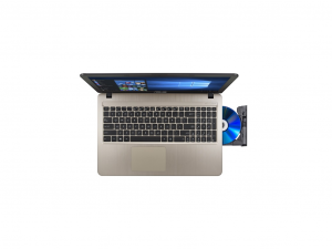 Asus VivoBook X540MA-GQ157T - Windows® 10 - barna fekete 15,6 HD, Intel® Celeron® Dual Core™ N4000, 4GB, 128GB SSD, Intel® UHD Graphics 600, Windows® 10 csokoládé fekete laptop