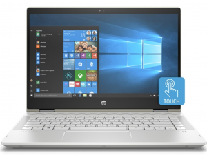 HP Pavilion X360 14-CD0001NH 14 FHD Touch, Intel® Core™ i3 Processzor-8130U, 4GB, 256GB SSD, Win10H, arany színű notebook