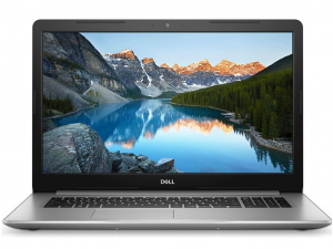 Dell Inspiron 5770 17 FHD, Intel® Core™ i7 Processzor-8550U, 16GB, 2TB HDD + 256GB SSD, AMD Radeon 530 - 4GB, ujjlenyomatolvasó, háttérvilágításos bill., linux, ezüst notebook