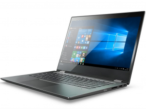 Lenovo Yoga 520-14IKB 80X800MPHV 14 FHD IPS Touch, Intel® Core™ i5 Processzor-7200U, 4GB, 256GB SSD, NVIDIA GeForce 940MX - 2GB, Win10, fekete notebook