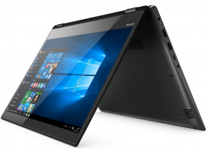 Lenovo Yoga 520-14IKB 80X800MPHV 14 FHD IPS Touch, Intel® Core™ i5 Processzor-7200U, 4GB, 256GB SSD, NVIDIA GeForce 940MX - 2GB, Win10, fekete notebook