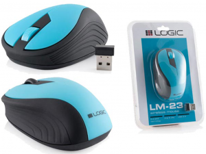 Logic LM-23 vezeték nélküli egér, kék