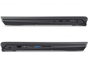 Acer Nitro 5 AN515-52-75WJ 15.6 FHD IPS, Intel® Core™ i7 Processzor-8750H, 8GB, 1TB HDD, NVIDIA GeForce GTX 1060 - 6GB, linux, fekete notebook