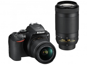 Nikon D3500 + AF-P 18-55 NON VR + AF-P 70-300 NON VR