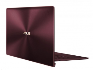 Asus ZenBook S UX391UA-ET086T 13.3 FHD - Intel® Core™ i5 Processzor-8250U - 8GB DDR4 - 256GB DDR4 - 256GB SSD - Intel® UHD Graphics 620 - Win10 - angol billentyűzet - burgundi vörös notebook