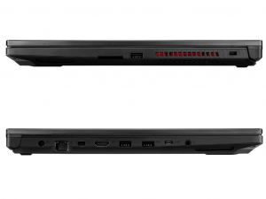 Asus ROG Strix Scar II GL504GS-ES056T 15.6 FHD 144Hz - Intel® Core™ i7 Processzor-8750H - 16GB DDR4 - 1TB HDD + 256 SSD - NVIDIA GeForce GTX 1070 8GB - Win10 - fegyvermetál színű notebook