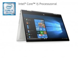 HP ENVY X360 15-CN0000NH 15.6 FHD IPS Touch, Intel® Core™ i5 Processzor-8250U, 8GB, 1TB HDD + 128GB SSD, Win10, ezüst notebook