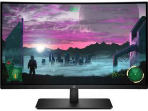 HP 27X Full HD ívelt monitor - 27 Col
