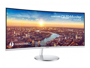Samsung C34J791- 34 Colos Ultrawide 100Hz Ívelt VA QLED Fehér monitor