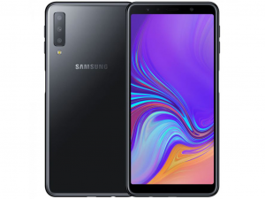 Samsung Galaxy A7 (2018) A750F 64GB 4GB DualSim Fekete Okostelefon
