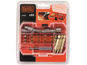 Black & Decker A7229-XJ 32 darabos csavarozó készlet