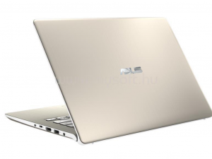 Asus VivoBook S430UN-EB137T 14 FHD, Intel® Core™ i7 Processzor-8550U, 8GB, 500GB HDD + 256GB SSD, NVIDIA GeForce MX150 - 2GB, Win10, arany színű notebook