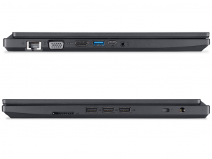 Acer Travelmate TMP2410-G2-M-529R 14 FHD IPS, Intel® Core™ i5 Processzor-8250U, 4GB, 1TB HDD + 128GB SSD, linux, fekete notebook