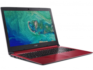 Acer Aspire A315-53-33ZU 15.6 HD, Intel® Core™ i3 Processzor-7020U, 4GB, 500GB HDD, linux, piros notebook