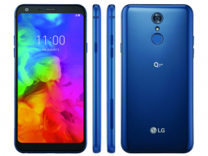LG Q7 Plus 64GB Kék okostelefon
