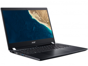Acer Travelmate TMX3410-M-31BX 14 FHD IPS, Intel® Core™ i3 Processzor-8130U, 8GB, 256GB SSD, linux, fekete notebook