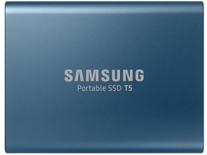 Samsung T5 külső SSD meghajtó - 250GB, USB 3.1, kék