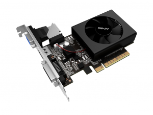 PNY GeForce GT 730 2 GB DDR3 alacsony profilú videokártya (HTPC hez)