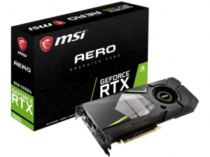 MSI AERO GeForce RTX 2080 Aero 8G videokártya - 8GB GDDR6