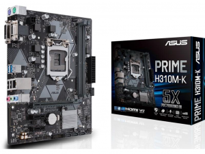 ASUS PRIME-H310M-K alaplap - s1151, Intel® H310, mATX