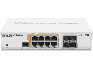 Mikrotik CRS112-8P-4S-IN Cloud Router Switch